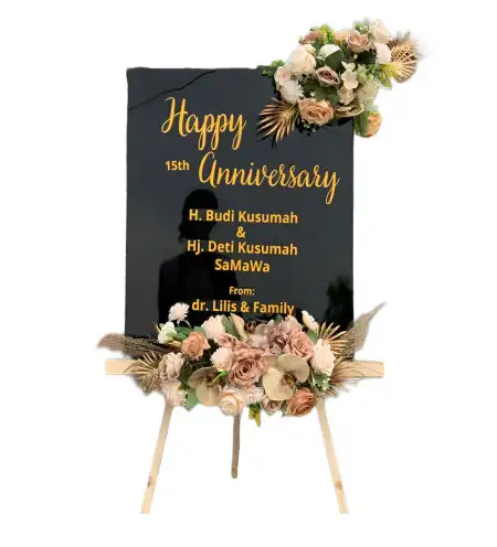 Papan Bunga Akrilik bantarkalong